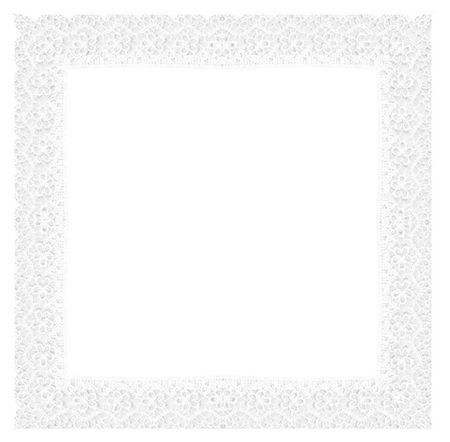 Салфетка Коллекция с кружевами, 40х40 см