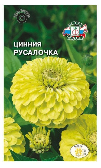 Семена СеДеК Цинния Русалочка русалочка