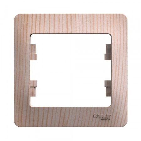 Рамка Systeme Electric Glossa одноместная сосна (SE GSL001501)