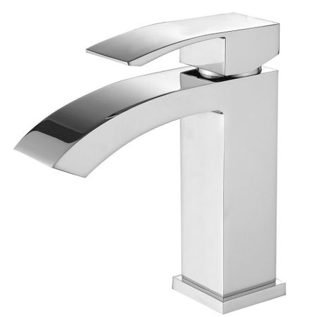 Смеситель для раковины Abber Wasserfall хром однорычажный (AF8610)