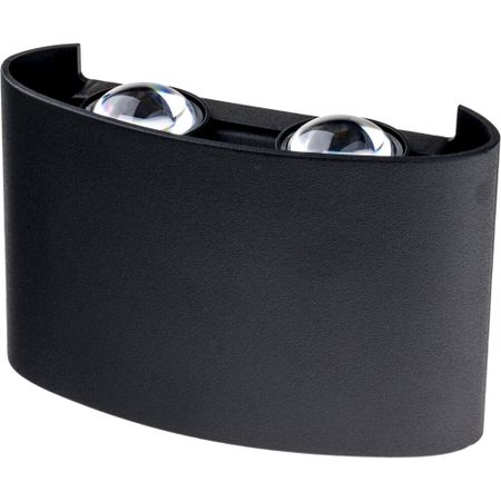 Светильник светодиодный садово-парковый настенный Düwi Nuovo черный 4200К 4 Вт IP54 (24773 3)