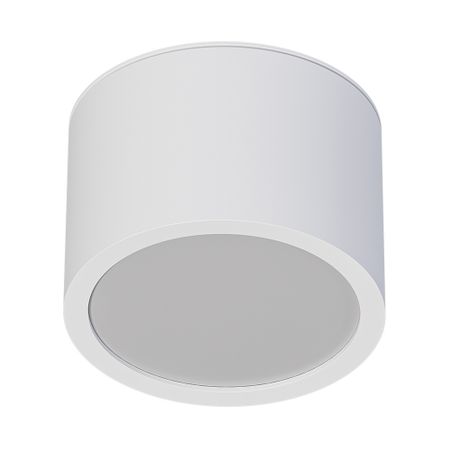 Светильник потолочный Arte Lamp Intercrus GX53 15 Вт 1 кв.м белый IP44 (A5543PL-1WH)