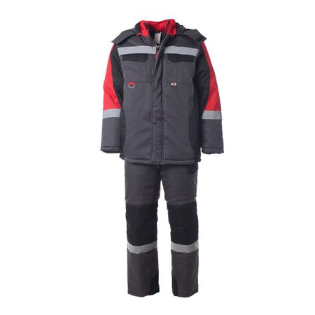 Костюм рабочий мужской утепленный Спрут Формула 52-54 рост 170-176 см серый/красный ян бинь ян бинь ли дунхун ли дунхун один пояс один путь взаимовыгодное сотрудничество китая со странами центральной и восточной европы