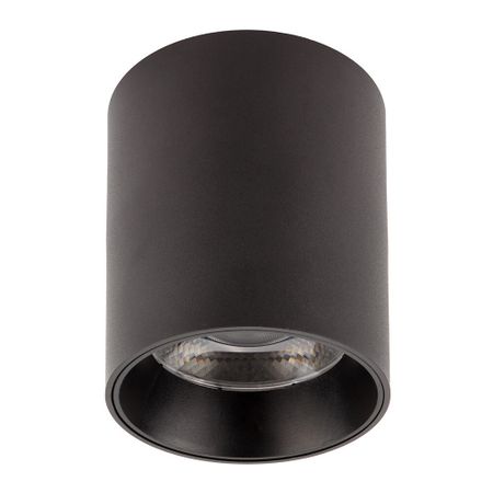 Светильник светодиодный потолочный Ritter Arton 4200К 12 Вт 5 кв.м черный IP20 (59979 1) потолочный светодиодный светильник iwp круглый 3вт 4вт 5вт 7вт 9вт 12вт 18вт