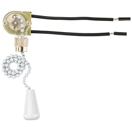 Выключатель цепочка для светильника Duwi IP20 230 В белый (26803 1)