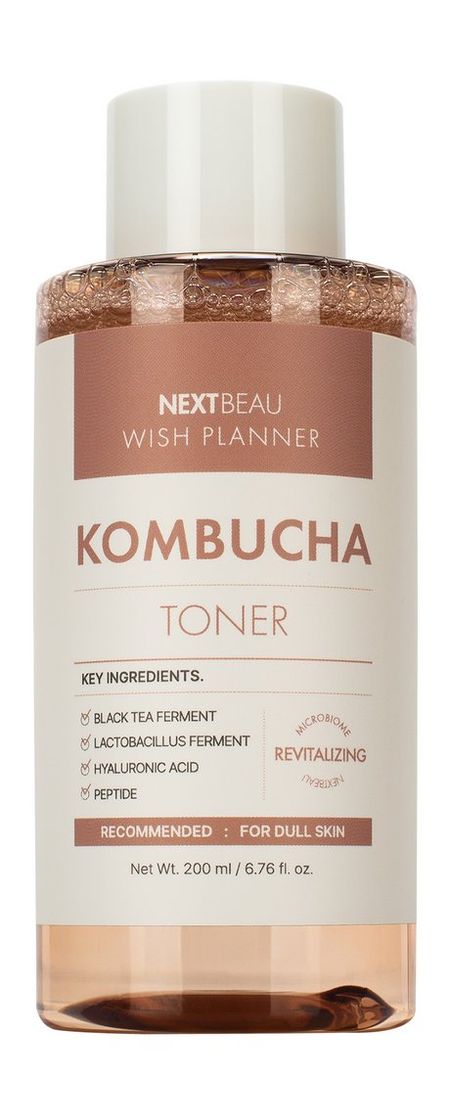 NextBeau Wish Planner Kombucha Biome Toner