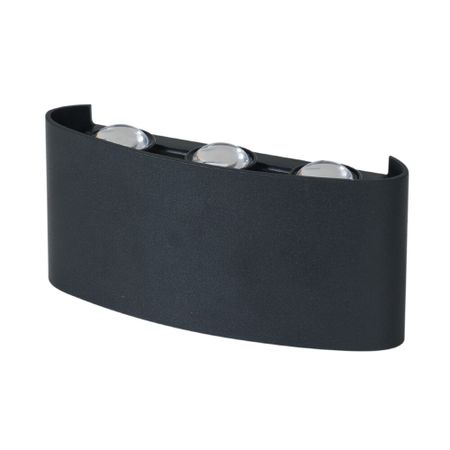 Светильник светодиодный садово-парковый настенный Düwi Nuovo черный 4200К 6 Вт IP54 (24774 0) светильник садово парковый настенный maytoni unter den linden e27 60 вт ip54 o578wl 01b