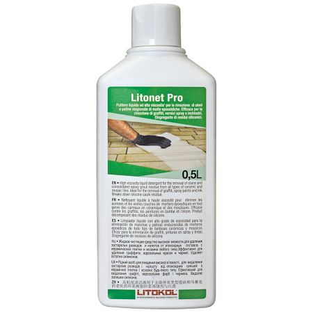 Средство для очистки эпоксидных остатков Litokol Litonet Pro 0,5 л