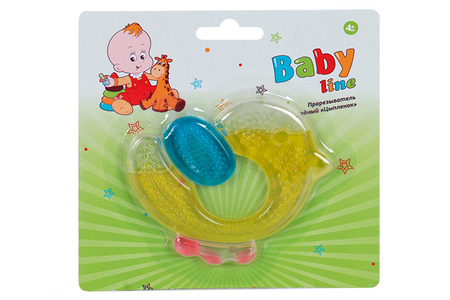 Прорезыватель Бебилайн водный Цыпленок антун крингс цыпленок лёня или таинственное исчезновение