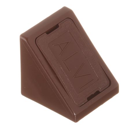 Уголок мебельный пластиковый 21х21х21 мм дуб с шурупом (6 шт.) папка уголок а4 pastel глянцевая пластик 0 18мм ассорти