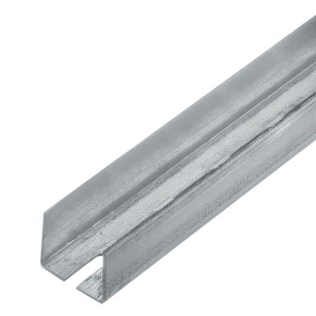 Профиль усиленный UA 50х40 мм 4 м для дверных проемов 2 мм 10 шт пластиковые подшипники 608zz для дверных роликов 8x40x10 мм