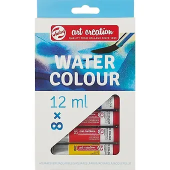 Краски акварельные 08цв 