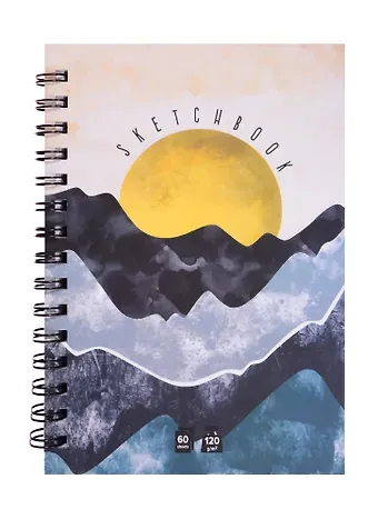 Скетчбук А5 60л 