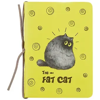 Записная книжка «Fat cat», 58 листов, А6