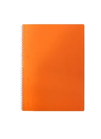Тетрадь в клетку Hatber, Diamond Neon, А4, 80 листов, оранжевая