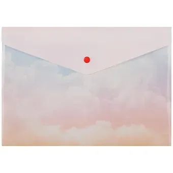 Папка-конверт А4 на кнопке 