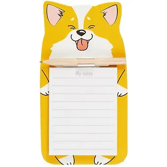 Блок для записей с карандашом 90*170 40л на магните 