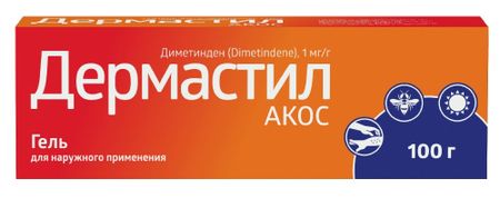 Дермастил АКОС 1 мг/г, 100 г, гель для наружного применения