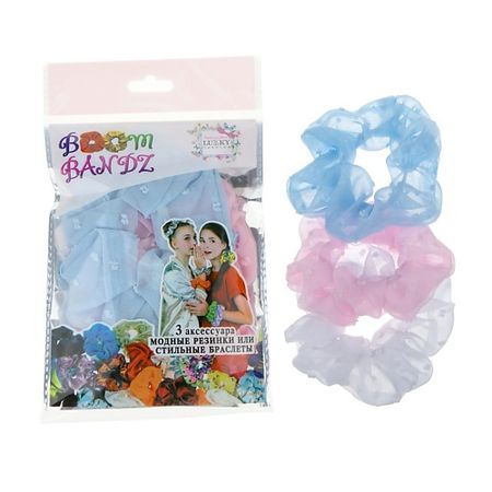 Набор резинок для волос LUKKY Набор резинок для волос BOOM BANDZ