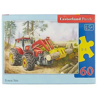 Пазл Лесозаготовка, 60 элементов, Castorland
