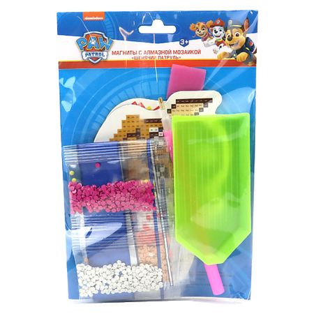 Набор для творчества ND PLAY Магниты с алмазной мозаикой «Щенячий патруль». магниты на холодильник испания plaza