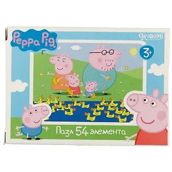 Пазл-мини Свинка Пеппа 54эл. 01595