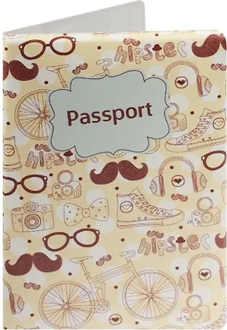 Обложка для паспорта Hipster (ПВХ бокс)