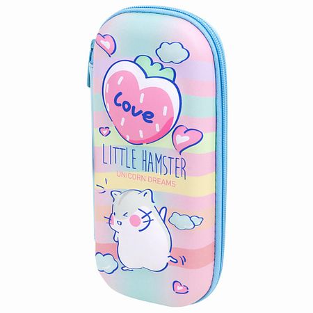 Пенал BRAUBERG Пенал  Хомяк косметичка пенал brauberg пенал kids unicorn dreams