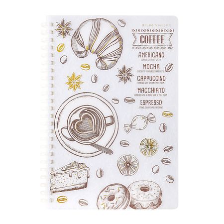 Тетрадь BRUNO VISCONTI Тетрадь А5 на силиконовом гребне