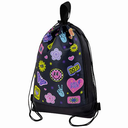 Сумка-мешок для сменной обуви ЮНЛАНДИЯ Мешок для обуви с ручками, боковой карман на молнии Patches мотор боковой щетки для roborock s5 s6 s7 s5 max s6 pure s6 maxv s7 maxv