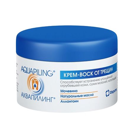 Крем для ног AQUAPILING Крем-воск от трещин крем воск против трещин novosvit 75 мл