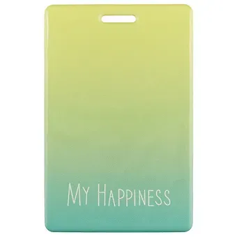 Чехол для карточек Цветной градиент My Happiness (ДК2017-135)