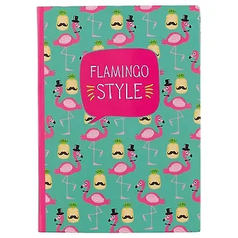 Блокнот «Flamingo style», 192 страницы, А5