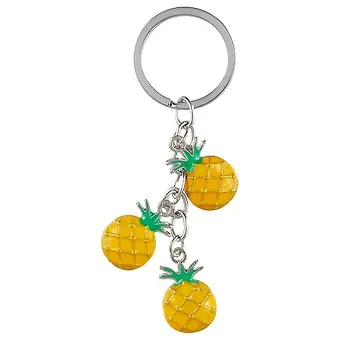 Брелок Ананасы (металл)