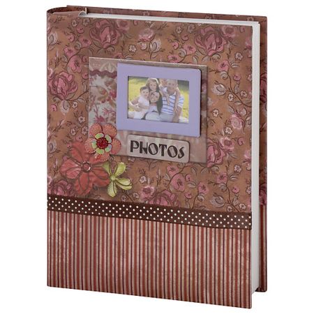 Фотоальбом BRAUBERG Фотоальбом Семья 200 фото 10*15см