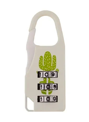 Замочек кодовый Кактусы (металл) (блистер) (12-22713-SF-356)