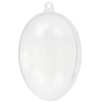 Заготовка для декора разъемная Яйцо,10 х 7 см (пластик)