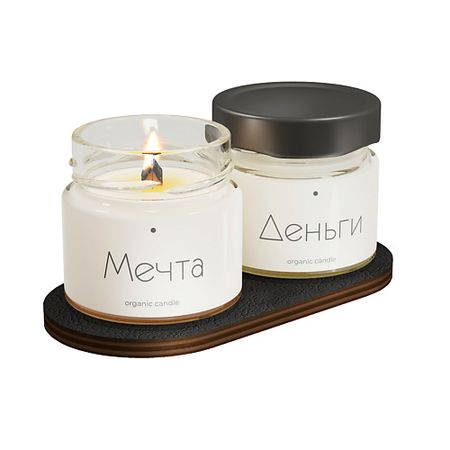 Набор ароматических свечей DECOREZ Подарочный набор свечей ароматических для дома 