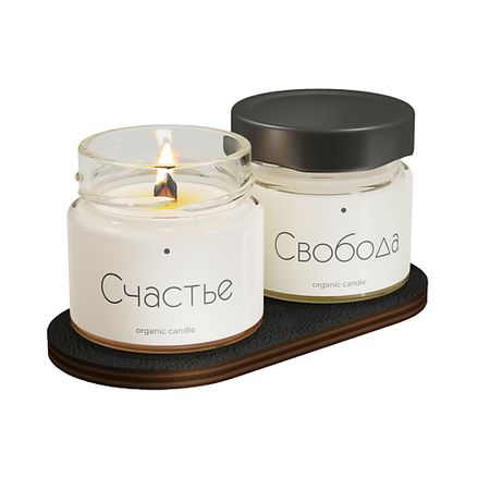 Набор ароматических свечей DECOREZ Подарочный набор свечей ароматических  для дома 