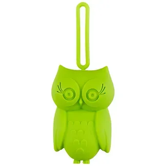 Ключница Сова (10 см) (силикон) (ПВХ бокс)