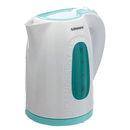 Чайник электрический SONNEN Чайник электрический KT-2016 мультимедийная магнитола kapud на android 12 для kia ceed 2010 2012 venga 2010 2016 carplay auto swc gps bt stereo