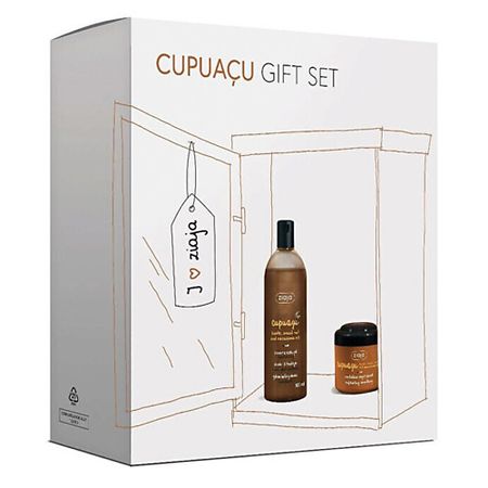 Набор средств для лица ZIAJA Набор по уходу за лицом Christmas package Cupuacu велюровые наволочки red christmas pillowcases 40x40см