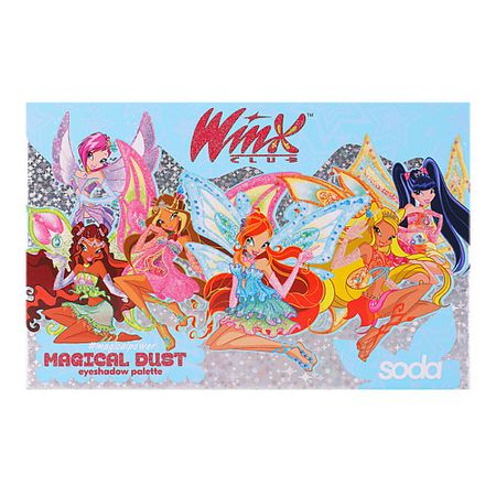 Палетка SODA Палетка теней Magical Dust #magicalpower. Коллекция Winx