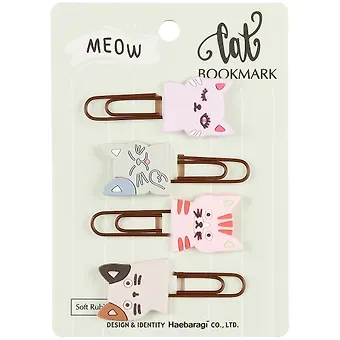 Набор Скрепки-закладки Коты (4 шт) (12-24296-25267)
