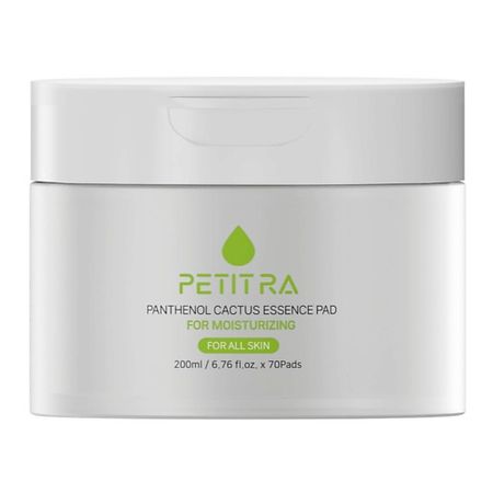 Тонер для лица PETITRA Диски косметические,пропитанные тоником PAD Pantenol Cactus Essence for moisturizing режущие диски jigong 10 шт