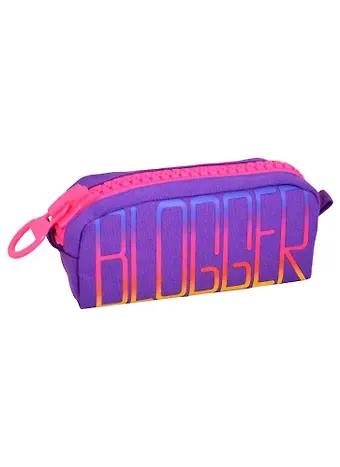 Пенал с большой молнией 