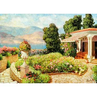 Картина стразами (алмазная мозаика) 30x40 см, ОСТРОВ СОКРОВИЩ 