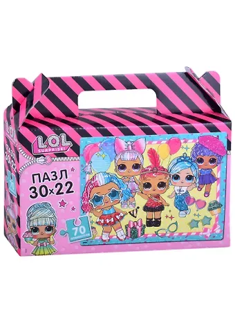 L.O.L. Пазл 70 элементов.Present Surprise