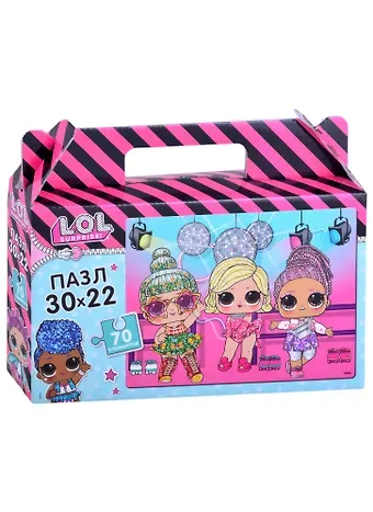L.O.L. Пазл 70 элементов.Dance all day