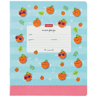 Тетрадь в клетку Hatber, 